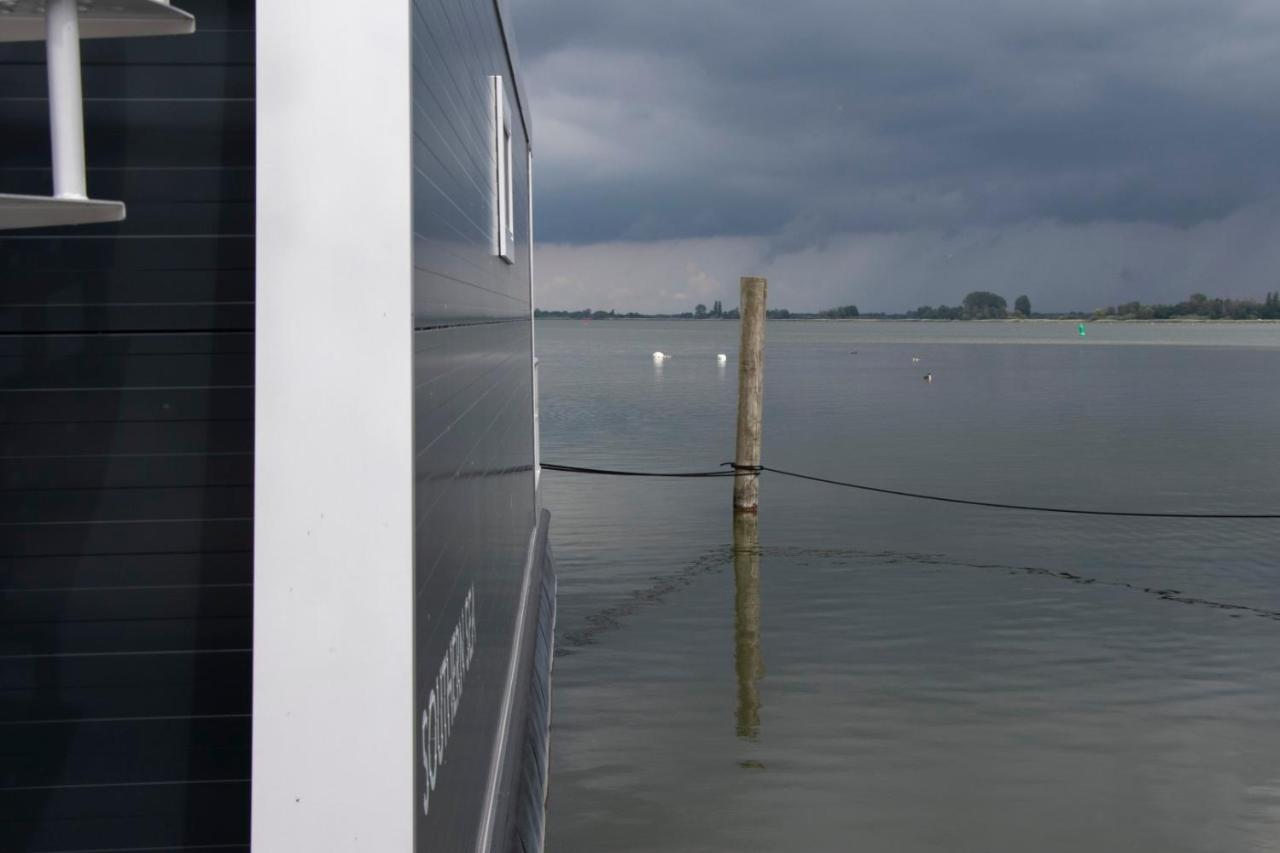 Houseboat Uitzicht Over Veluwemeer, Natuurlokatie, Prachtige Vergezichten Biddinghuizen Eksteriør billede