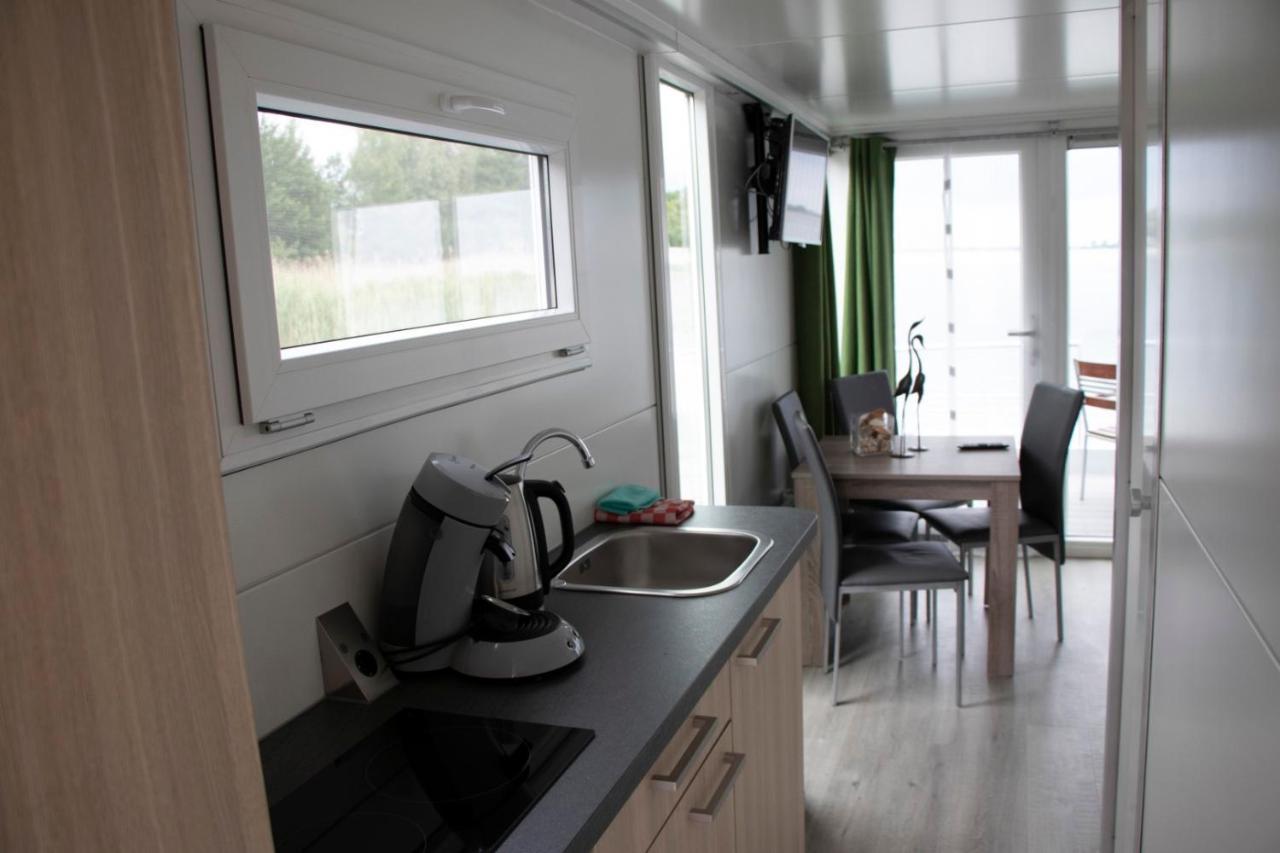 Houseboat Uitzicht Over Veluwemeer, Natuurlokatie, Prachtige Vergezichten Biddinghuizen Eksteriør billede