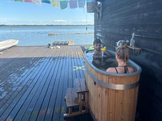 Houseboat Uitzicht Over Veluwemeer, Natuurlokatie, Prachtige Vergezichten Biddinghuizen Eksteriør billede