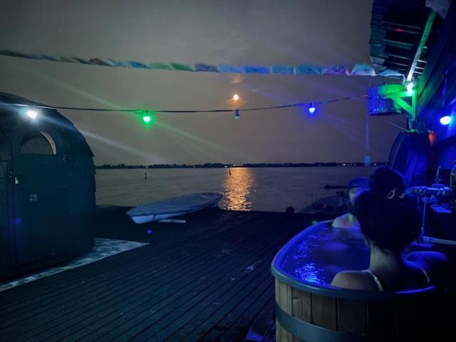 Houseboat Uitzicht Over Veluwemeer, Natuurlokatie, Prachtige Vergezichten Biddinghuizen Eksteriør billede
